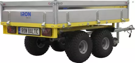 Fyrhjulingssläpvagn Iron Baltic FD-1200 R1A - ATV vagnar och pulkor - 86.11100 - 2
