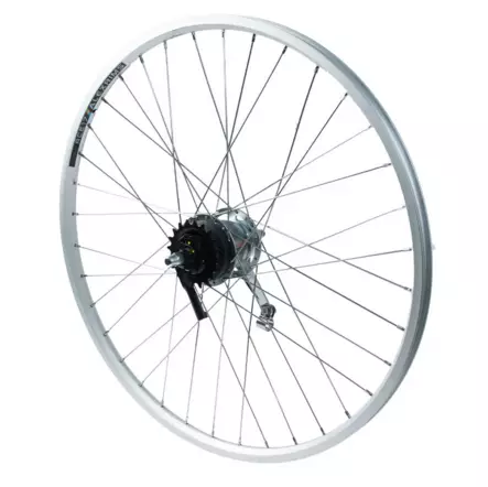 Bakre hjul 28" 18-622 NEXUS 7v Alex DM 18, tjocka 2,33 mm ekrar, dubbelbottnad aluminium - Fälgar bak 7/8 v - 59126P - 1